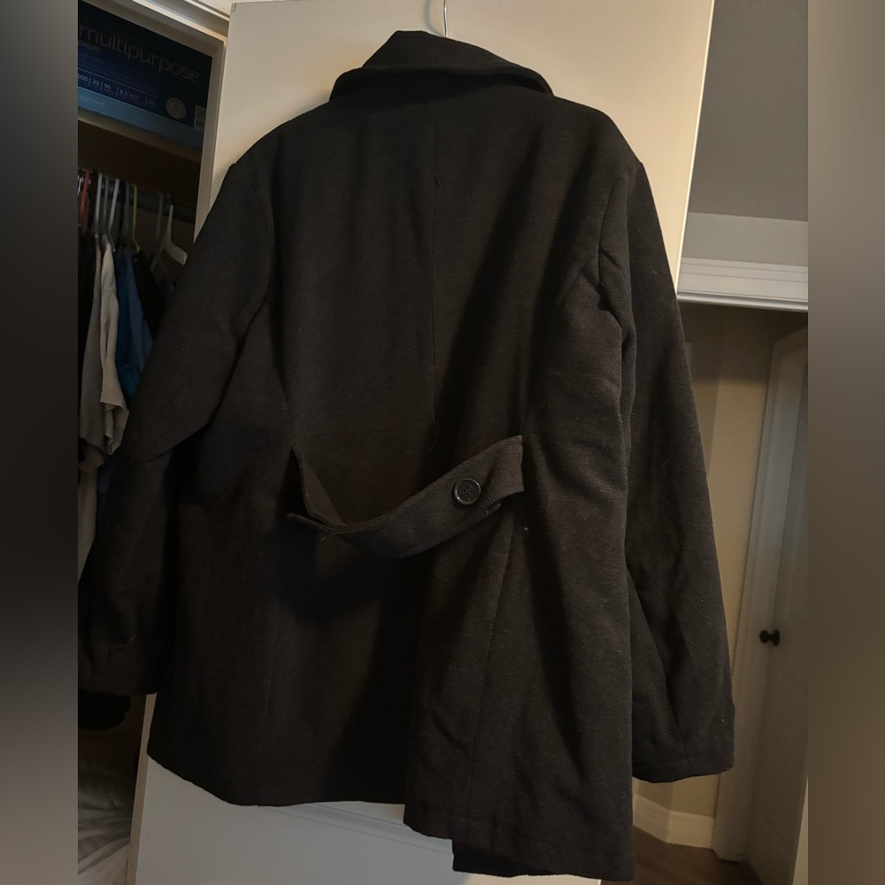 Excelled Collection Black Coat - Picture 2 of 5